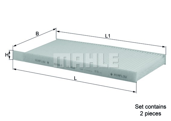 Filtre, air de l'habitacle