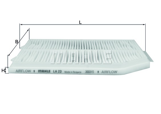 Filtre, air de l'habitacle