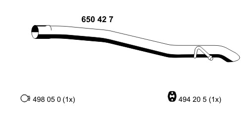 Tuyau d'échappement