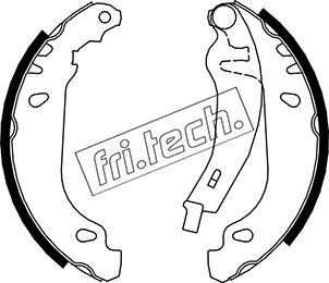 Jeu de mâchoires de frein