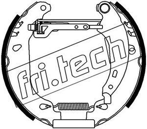 Jeu de mâchoires de frein