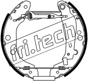 Jeu de mâchoires de frein