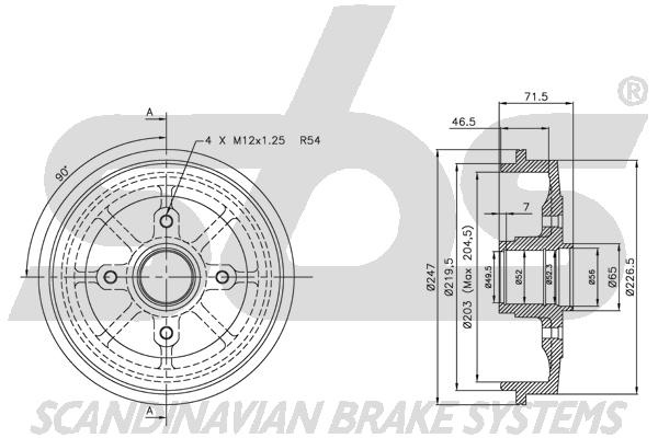 Tambour de frein