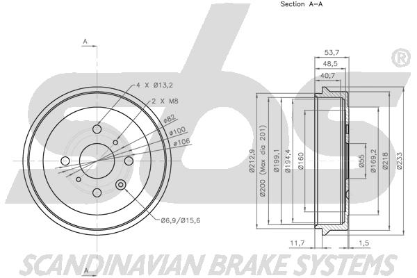 Tambour de frein