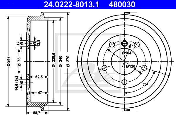 Tambour de frein