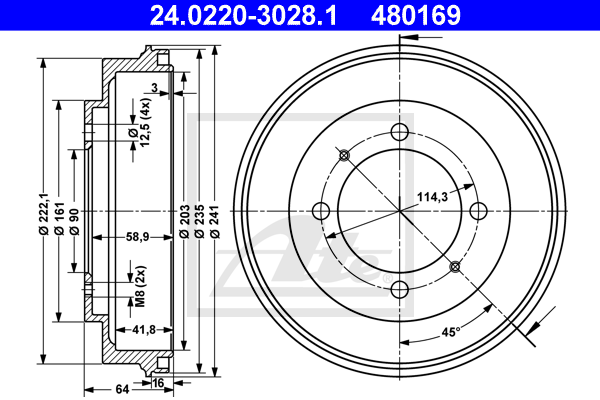 Tambour de frein