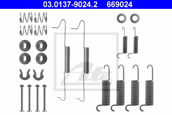 Kit d'accessoires, mâchoire de frein