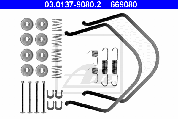 Kit d'accessoires, mâchoire de frein