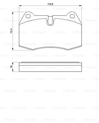 Kit de plaquettes de frein, frein à disque