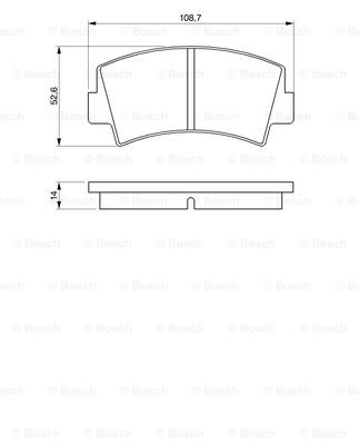 Kit de plaquettes de frein, frein à disque