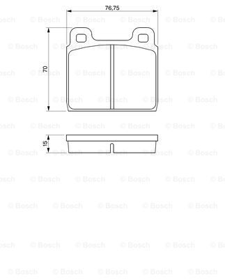 Kit de plaquettes de frein, frein à disque