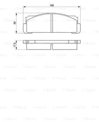 Kit de plaquettes de frein, frein à disque