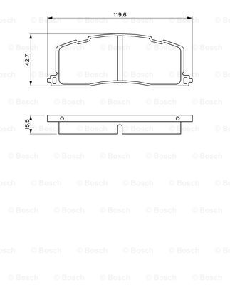 Kit de plaquettes de frein, frein à disque