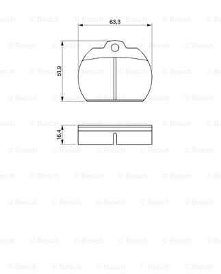 Kit de plaquettes de frein, frein à disque