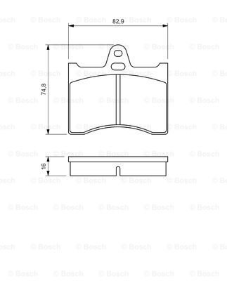 Kit de plaquettes de frein, frein à disque