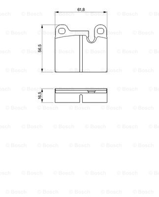 Kit de plaquettes de frein, frein à disque