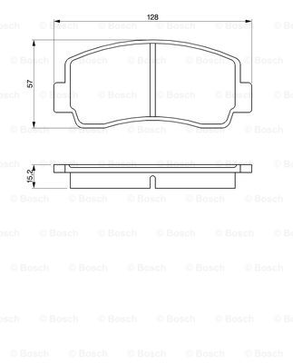 Kit de plaquettes de frein, frein à disque