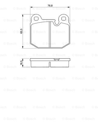 Kit de plaquettes de frein, frein à disque