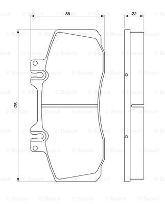 Kit de plaquettes de frein, frein à disque