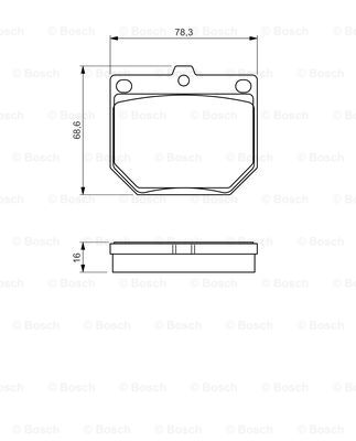 Kit de plaquettes de frein, frein à disque