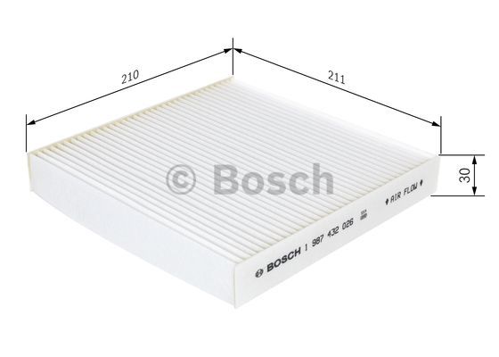 Filtre, air de l'habitacle