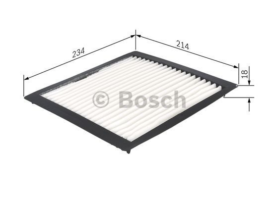 Filtre, air de l'habitacle