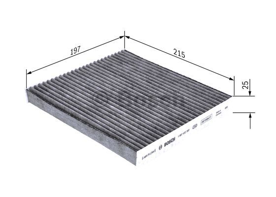 Filtre, air de l'habitacle