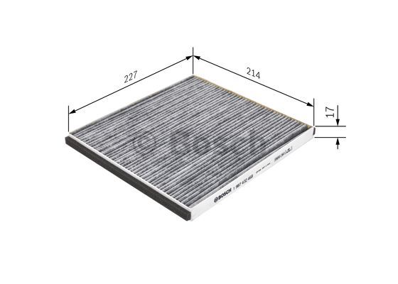 Filtre, air de l'habitacle