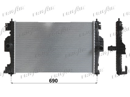 Radiateur, refroidissement du moteur