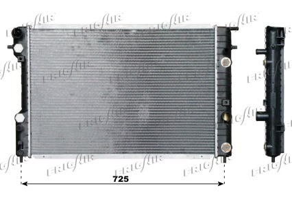 Radiateur, refroidissement du moteur