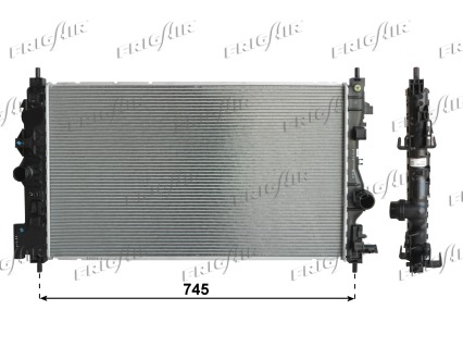 Radiateur, refroidissement du moteur