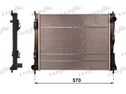 Radiateur, refroidissement du moteur