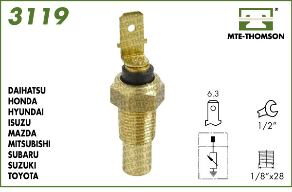 Sonde de température, liquide de refroidissement