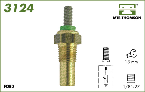 Sonde de température, liquide de refroidissement