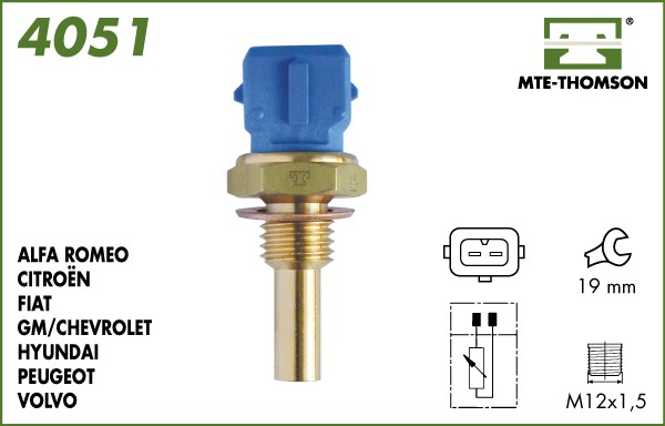 Sonde de température, liquide de refroidissement