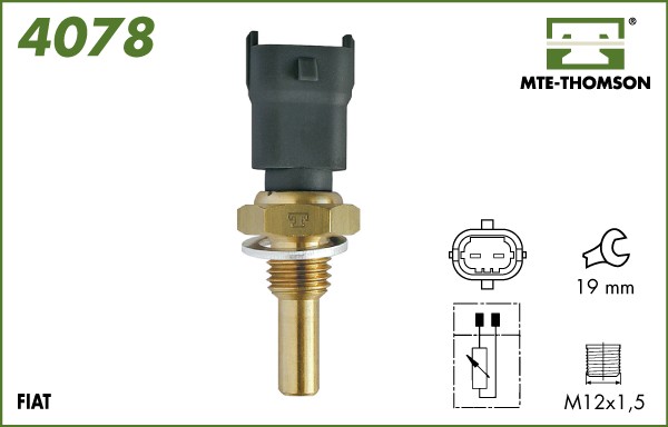 Sonde de température, liquide de refroidissement