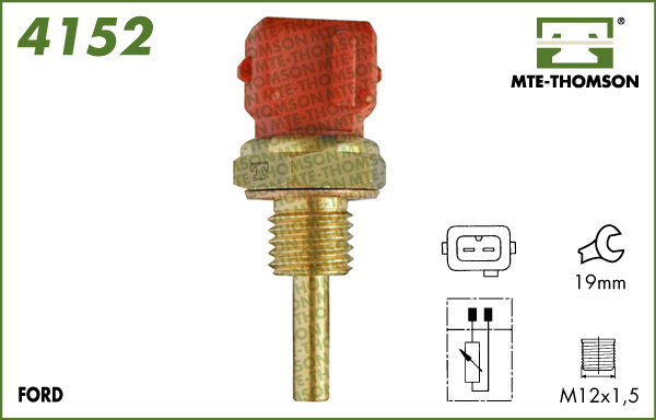 Sonde de température, liquide de refroidissement