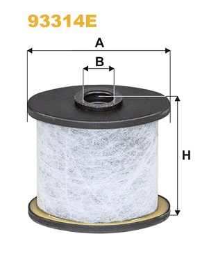 Filtre, ventilation du carter-moteur