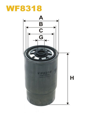 Filtre à carburant