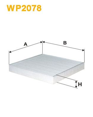 Filtre, air de l'habitacle