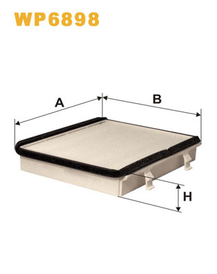 Filtre, air de l'habitacle