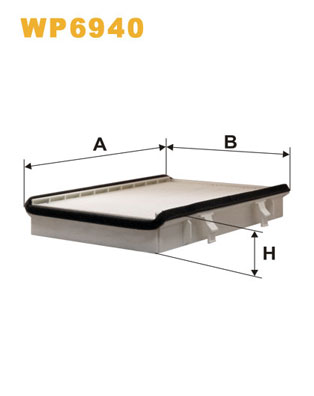 Filtre, air de l'habitacle