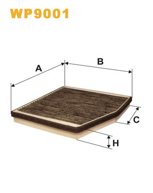 Filtre, air de l'habitacle