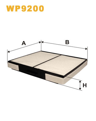 Filtre, air de l'habitacle