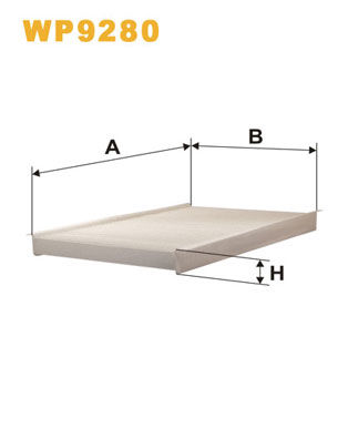 Filtre, air de l'habitacle