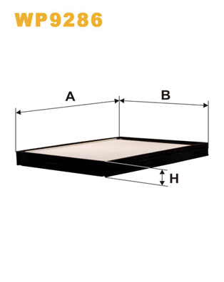 Filtre, air de l'habitacle