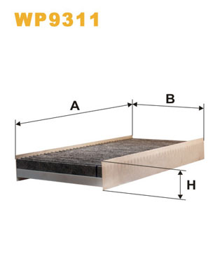 Filtre, air de l'habitacle