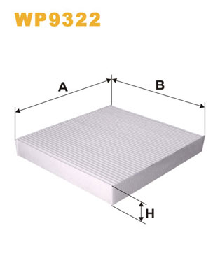 Filtre, air de l'habitacle