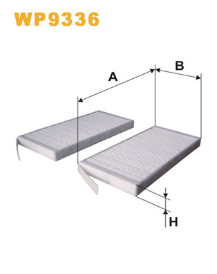 Filtre, air de l'habitacle