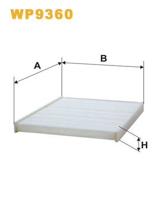 Filtre, air de l'habitacle